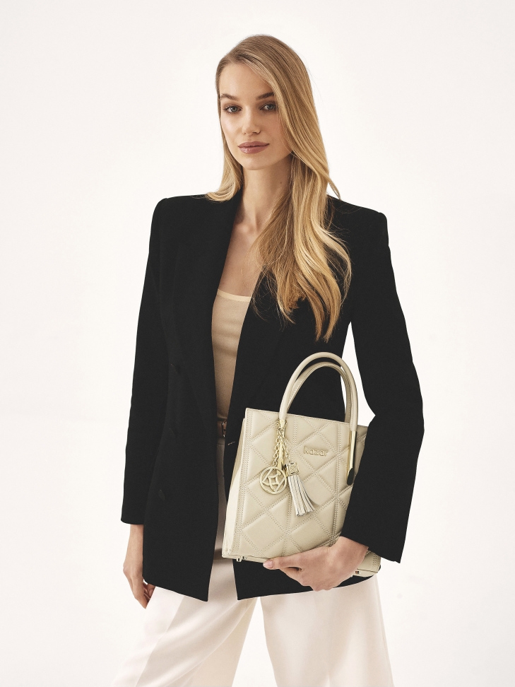 Elegante borsetta con portachiavi decorativo  LEXIE