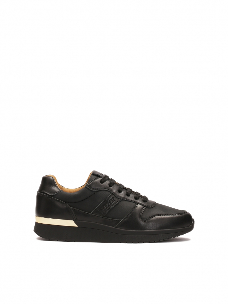 Sneakers in pelle nera BAHIA