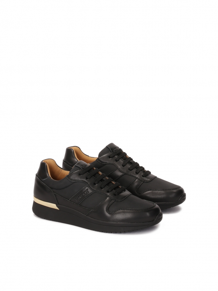 Sneakers in pelle nera BAHIA