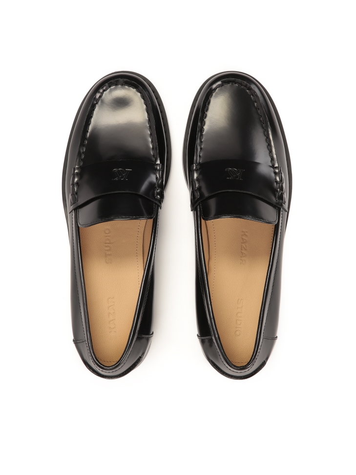 Mocassini slip-on versatili neri KS BRUNA