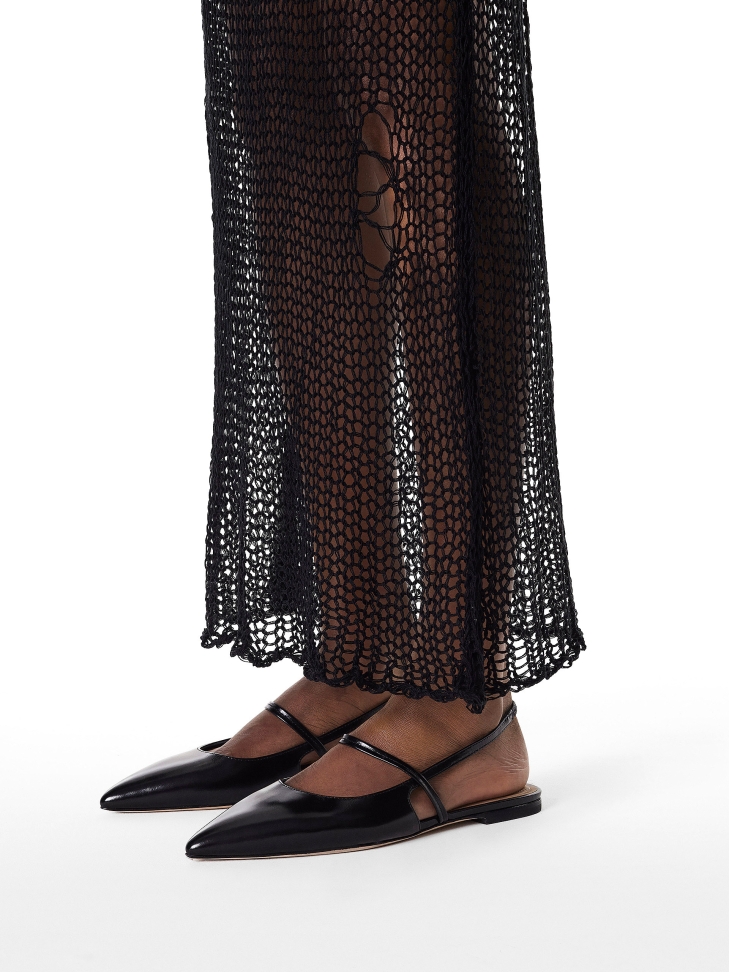 Décolleté con suola piatta e tacco aperto  IDA