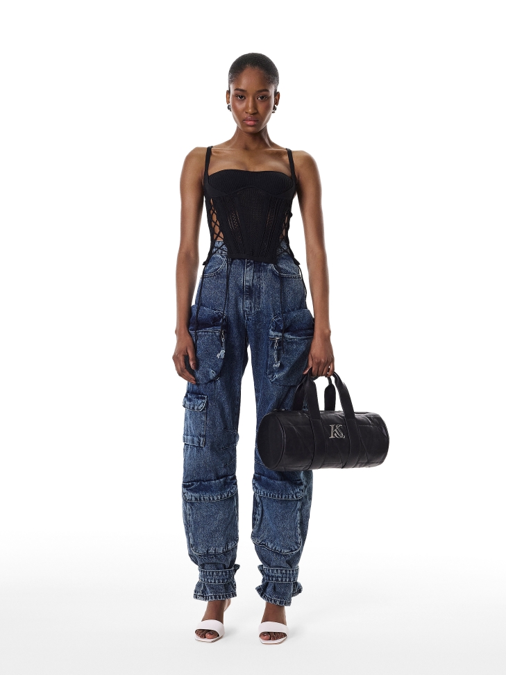 Muli bianchi minimalisti con tacco alla moda ARUBA