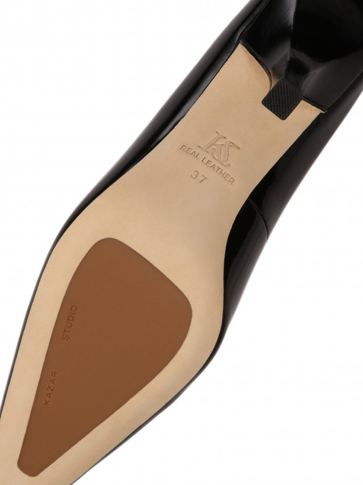 Décolleté nere con tacco a spillo sottile  ARIELLE