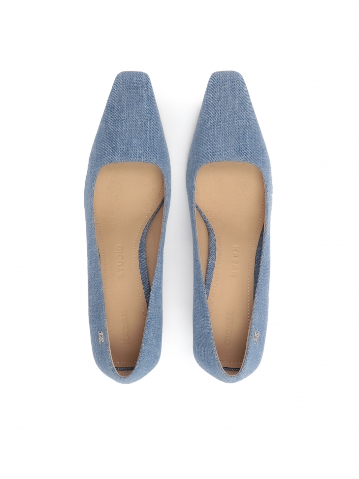 Stiletto in denim con tacco comodo  ARIELLE