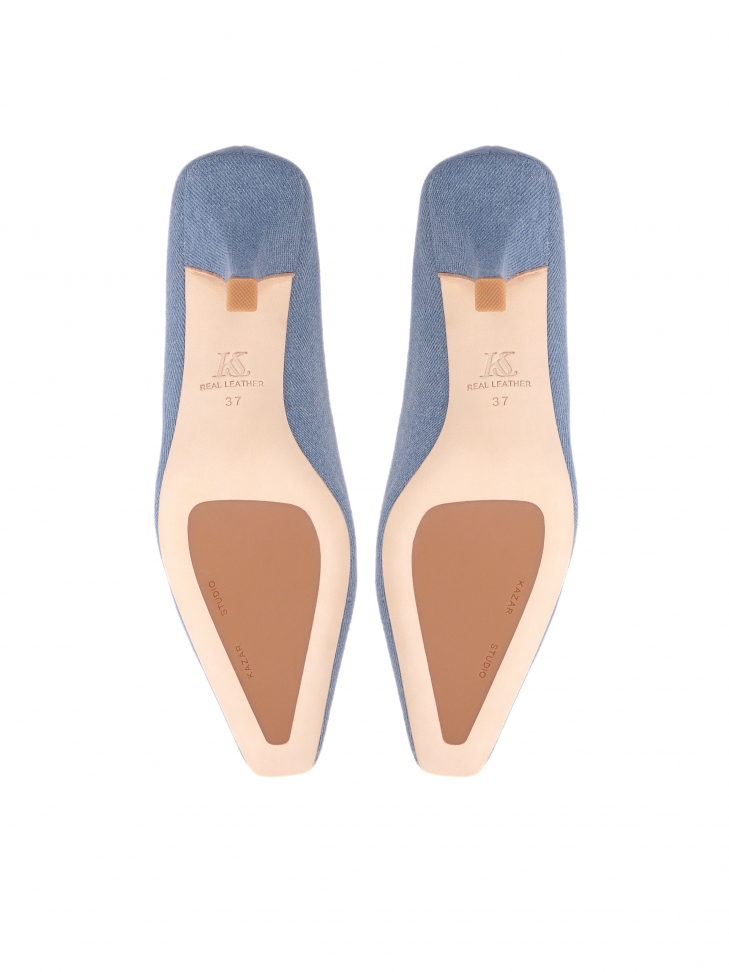Stiletto in denim con tacco comodo  ARIELLE