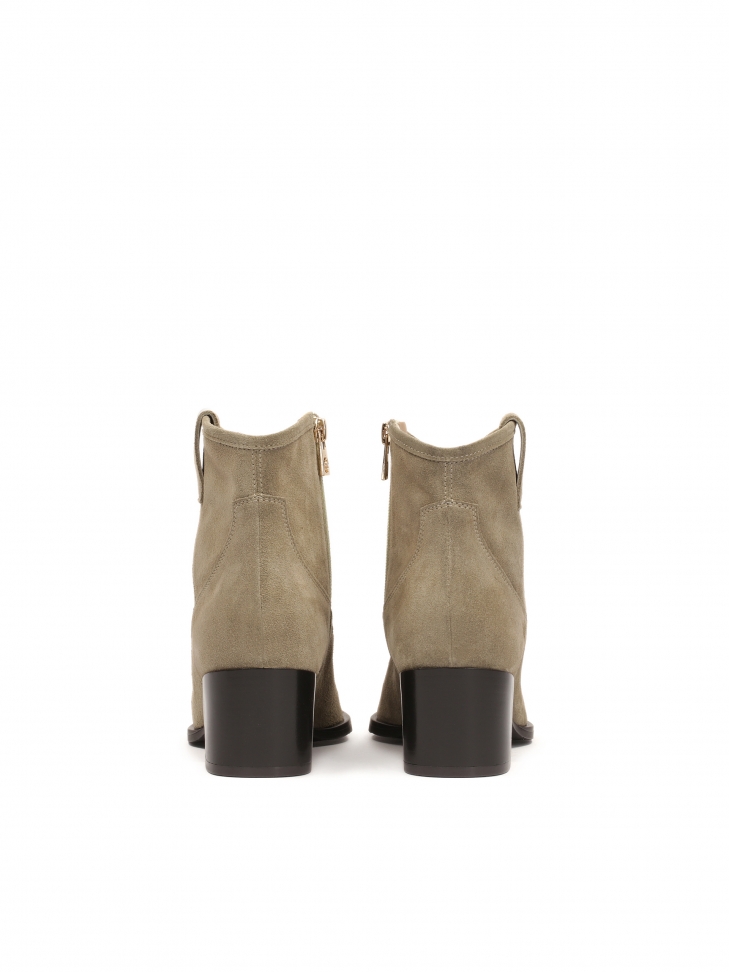 Stivali da cowboy in pelle scamosciata con cerniera BREEZE