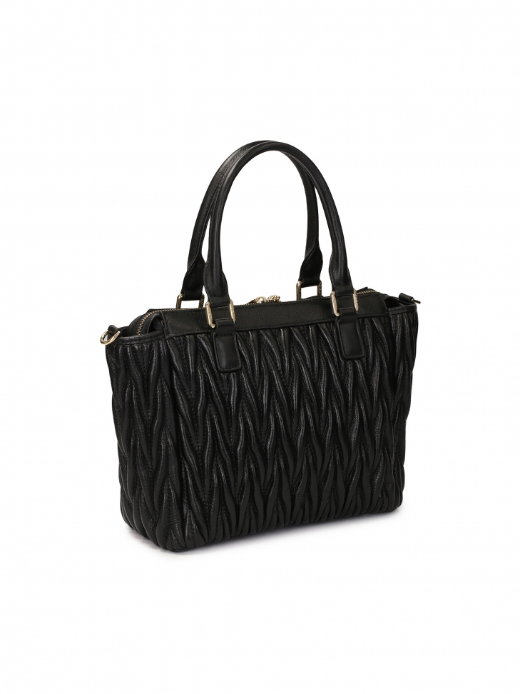 Elegante borsa a mano con motivo trapuntato NELLIE