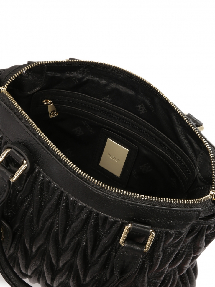 Elegante borsa a mano con motivo trapuntato NELLIE