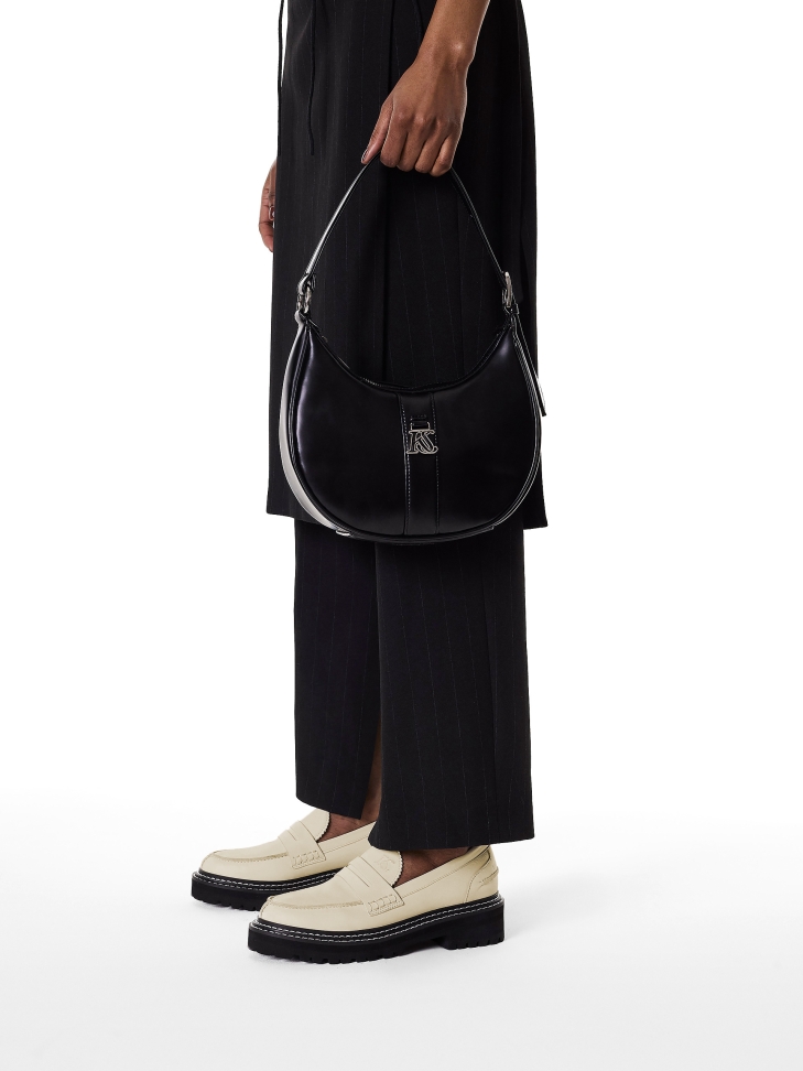 Borsa in pelle con manico corto a tracolla  ROBIE