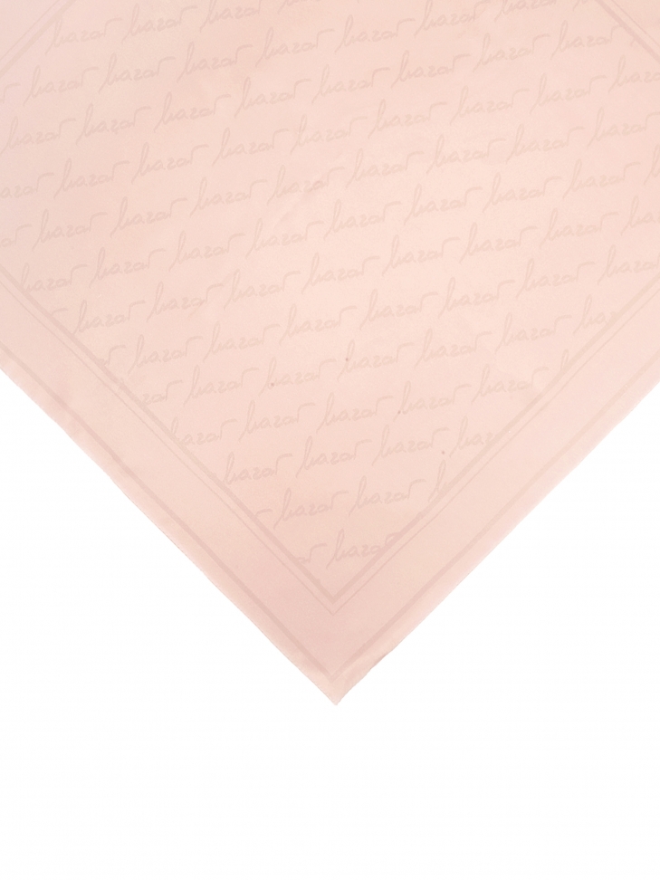 Elegante sciarpa in seta rosa cipria  CHARITON