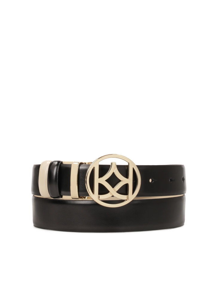 Cintura in pelle double-face MANITA