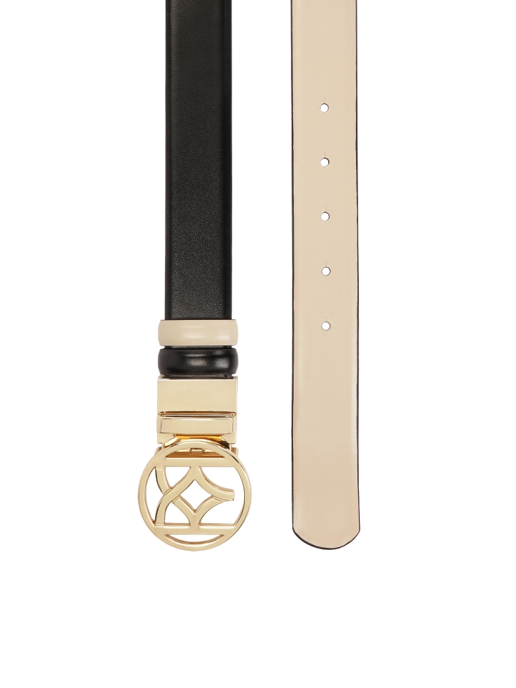 Cintura in pelle double-face MANITA