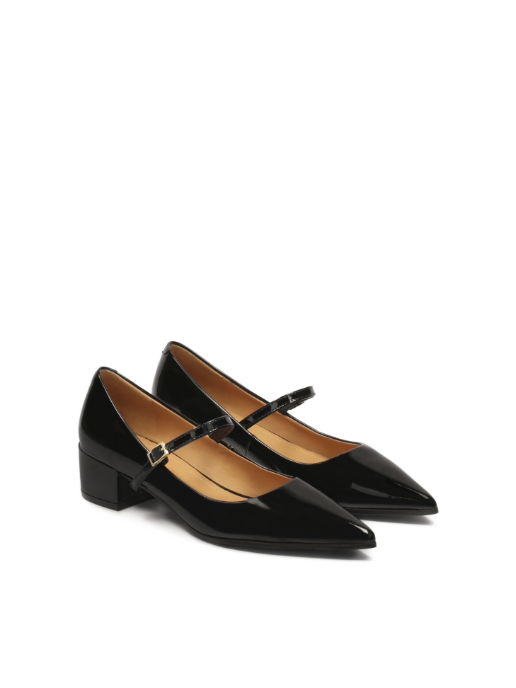 Décolleté in vernice con tacco basso TIFA