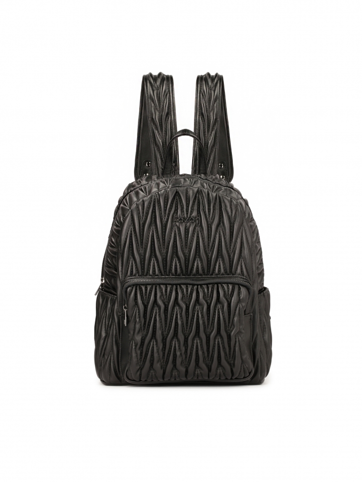 Morbido zaino decorato con trapuntatura MOXIE L