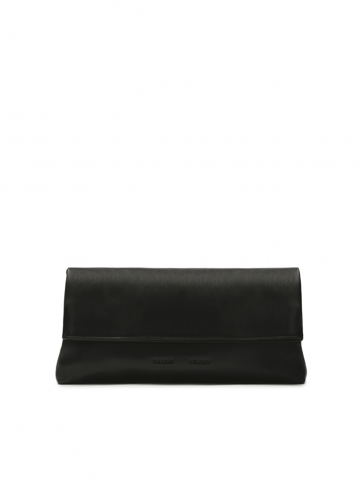 Pochette allungata da portare a mano in colore nero KS MELIZA