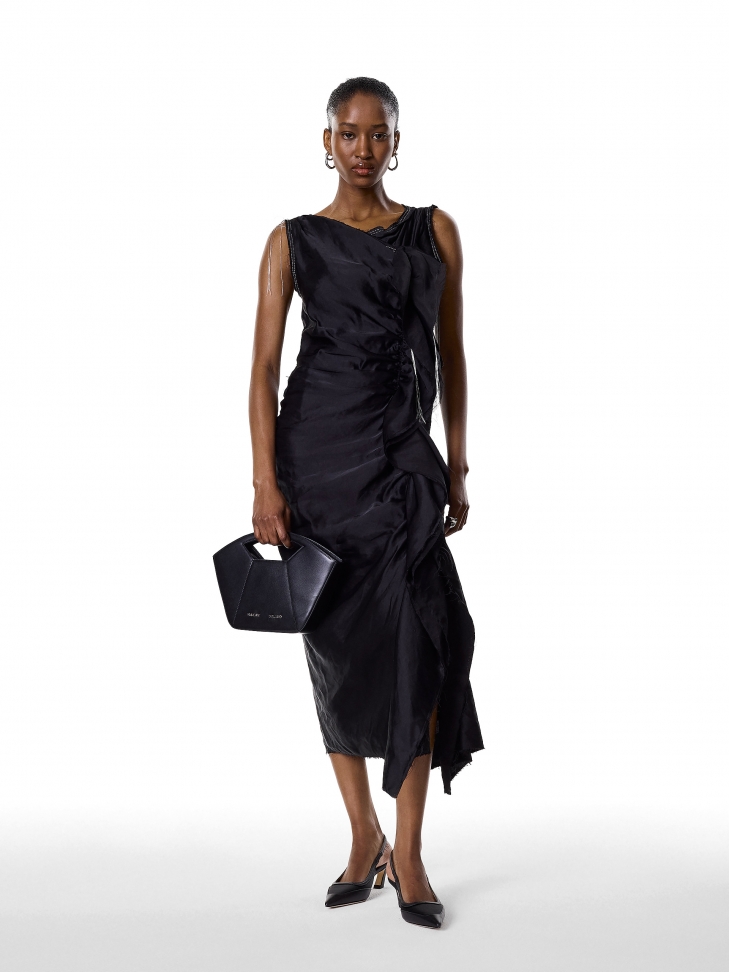 Décolleté nere con tacco alla moda KS JUSTINE