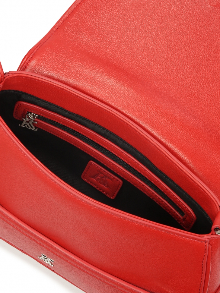 Borsa rossa dalla forma unica KS LUNE