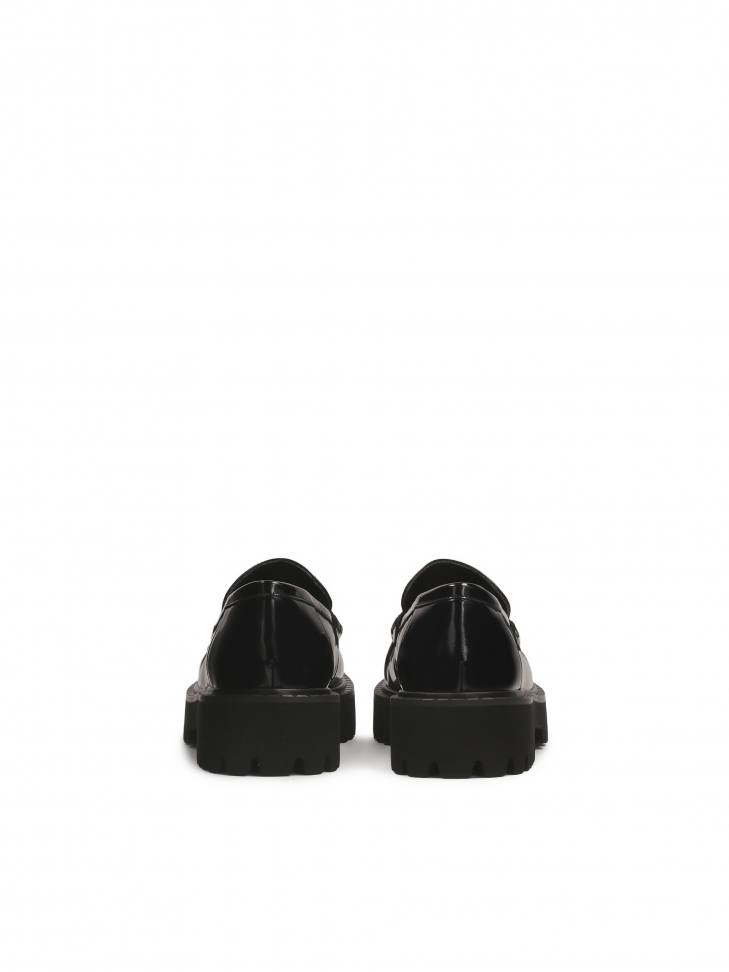 Mocassini con suola spessa e tomaia increspata ESSEN