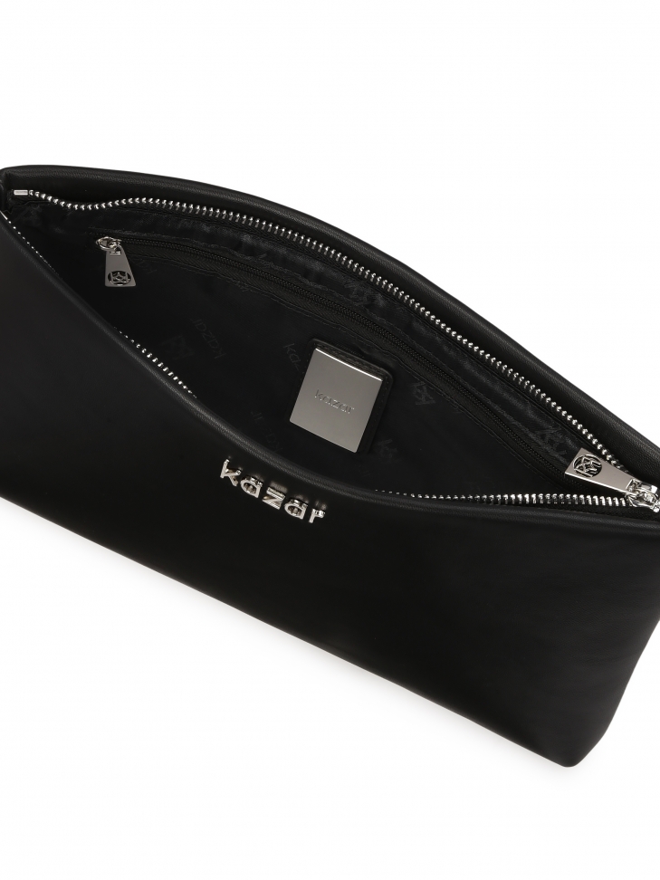 Pochette nera minimalista  ZUZA