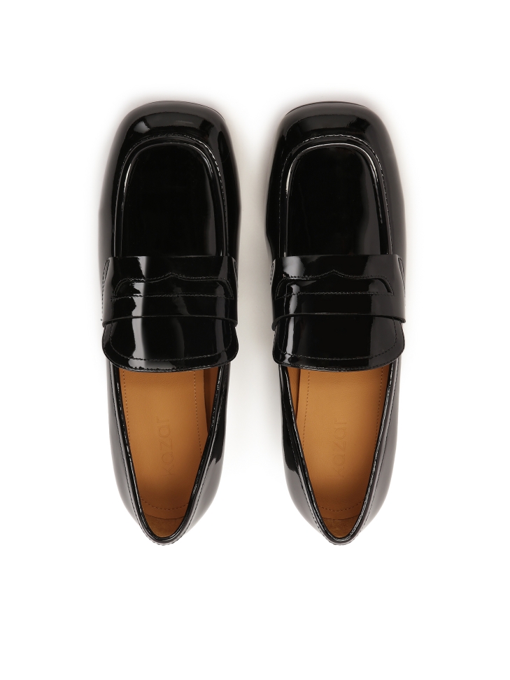 Décolleté in vernice con tacco largo AGNESE