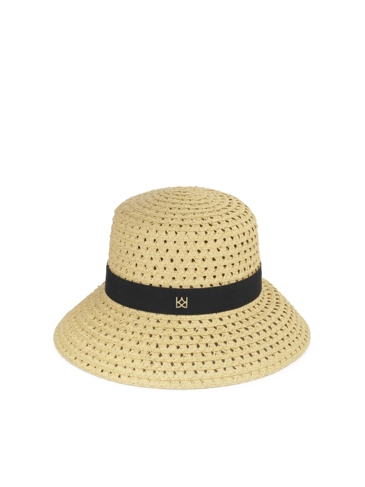 Cappello di paglia classico beige KAIMANA