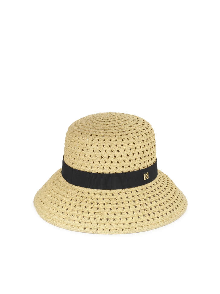 Cappello di paglia classico beige KAIMANA