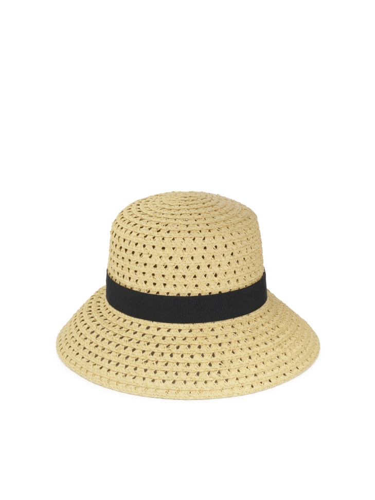 Cappello di paglia classico beige KAIMANA