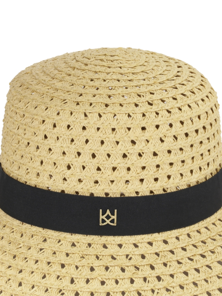 Cappello di paglia classico beige KAIMANA