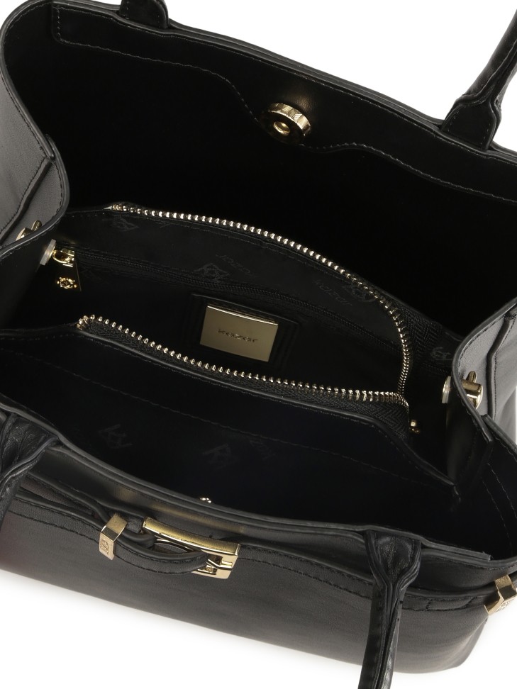 Borsa elegante nera con tracolla LAURIE