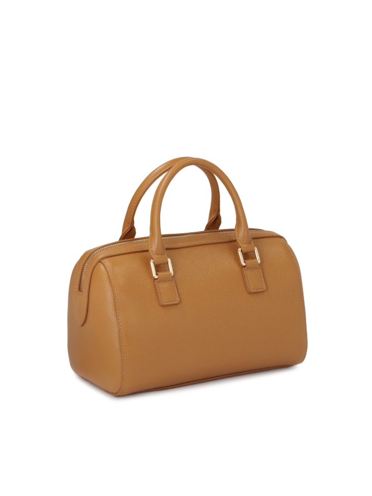 Borsa a bauletto in pelle marrone chiaro MELLI