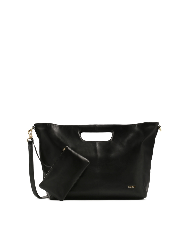 Borsa grande in pelle con custodia SAVI