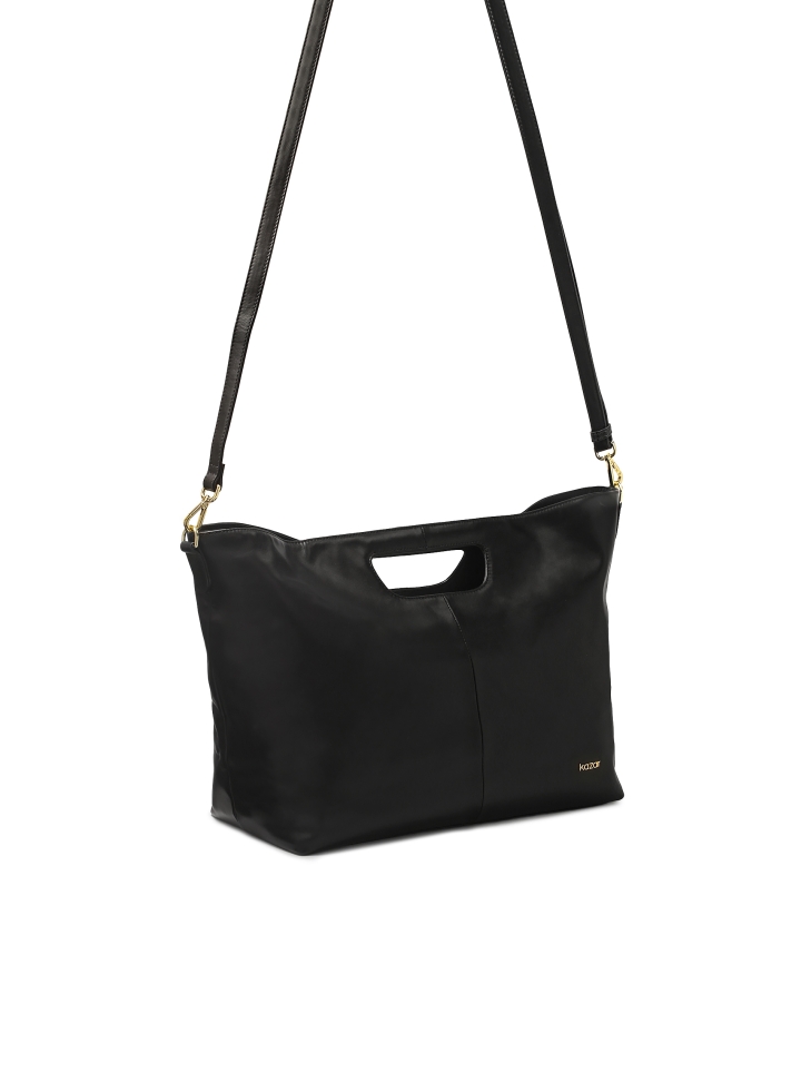 Borsa grande in pelle con custodia SAVI