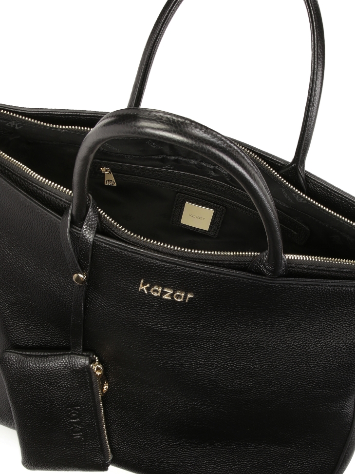 Capiente borsa in pelle con custodia ENA