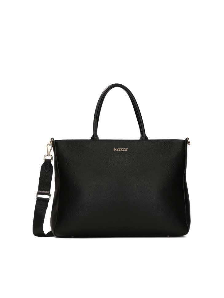 Capiente borsa in pelle con custodia ENA