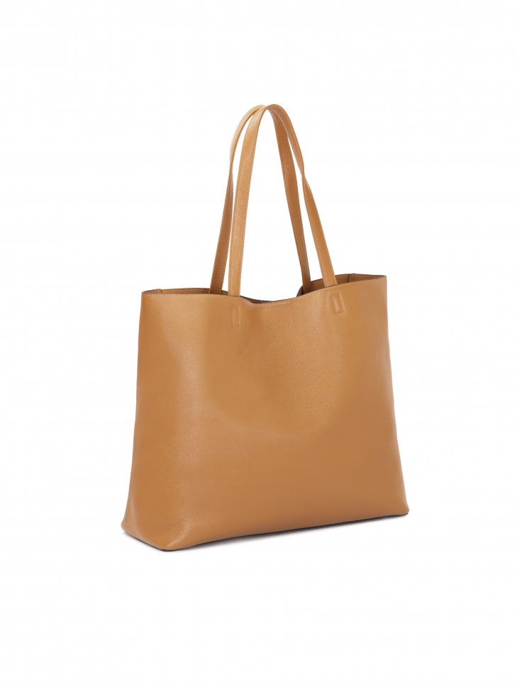 Borsa a tracolla grande marrone chiaro DAIRINE