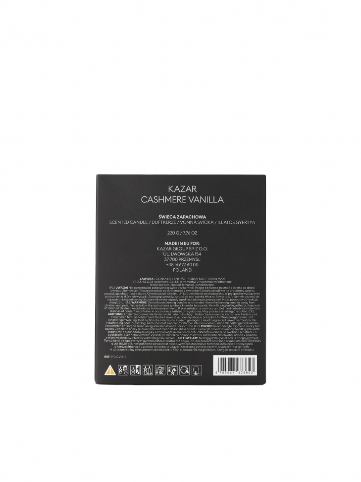 Candela profumata Cashmere Vanilla 220g 
