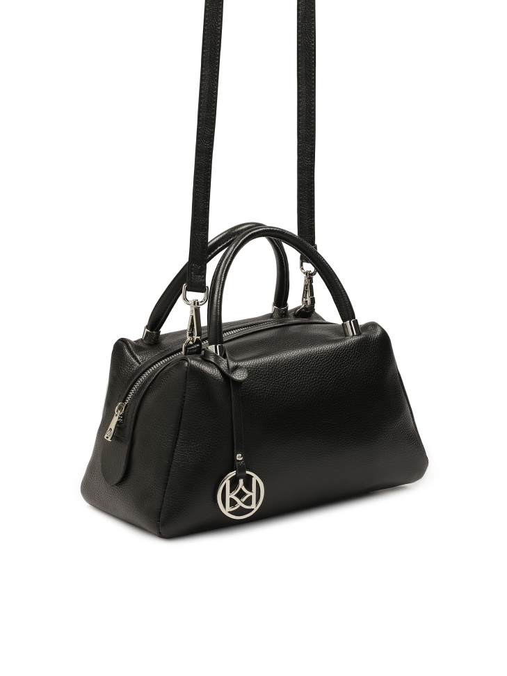 Borsa in morbida pelle con manici e tracolla WENNY