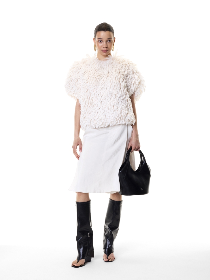 Borsa nera a due manici KS OTTILE