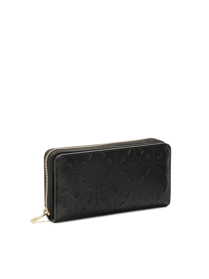 Portafoglio oblungo traforato su modello dell'autore ROLETTE