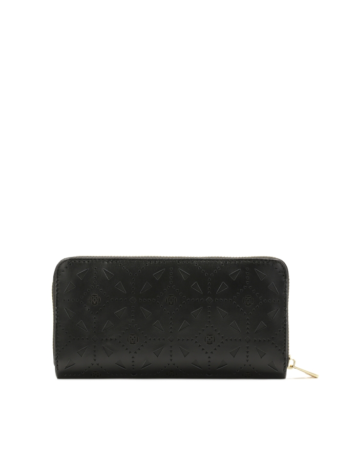 Portafoglio oblungo traforato su modello dell'autore ROLETTE