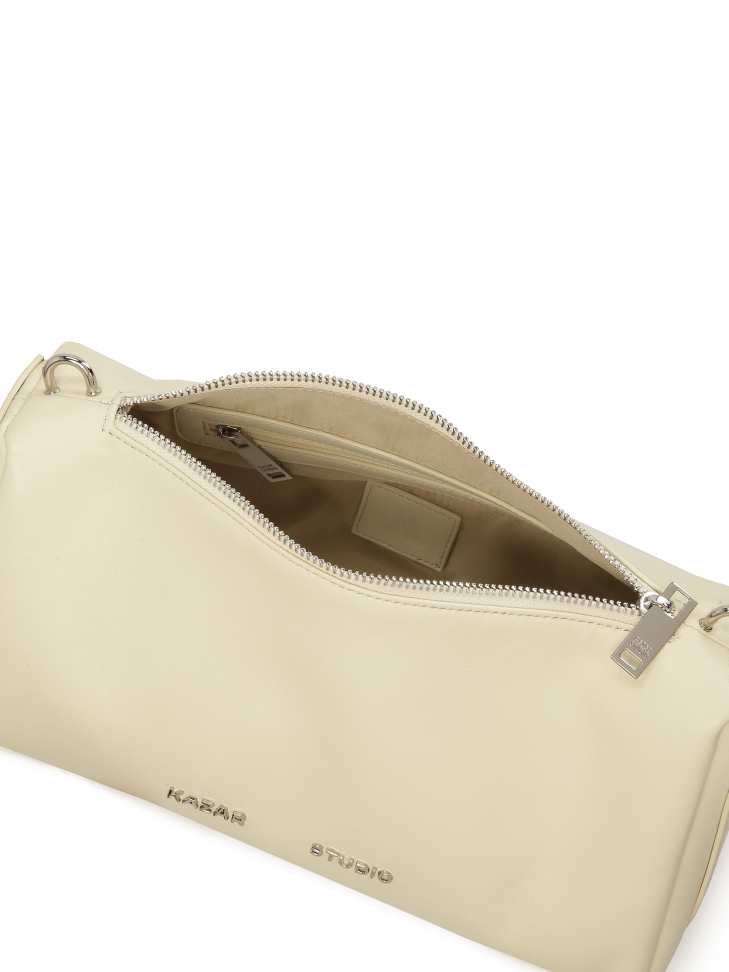 Borsa in pelle allungata con cinghie staccabili KS VIV