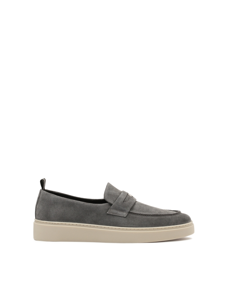 Sneakers in pelle scamosciata con tomaia slip-on KS ETIENNE
