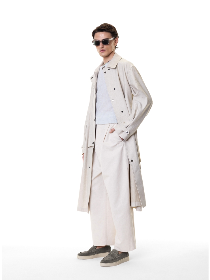 Sneakers in pelle scamosciata con tomaia slip-on KS ETIENNE