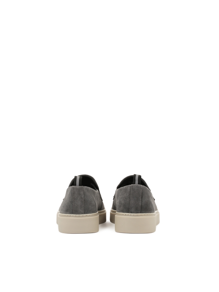 Sneakers in pelle scamosciata con tomaia slip-on KS ETIENNE