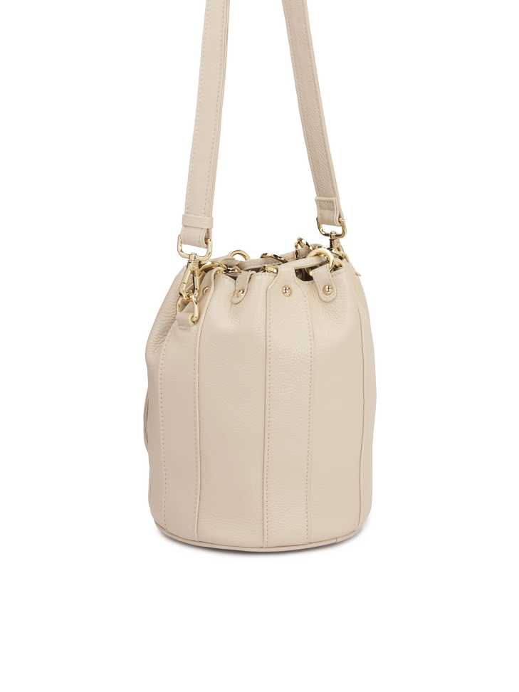 Borsa in pelle di colore chiaro ROCK