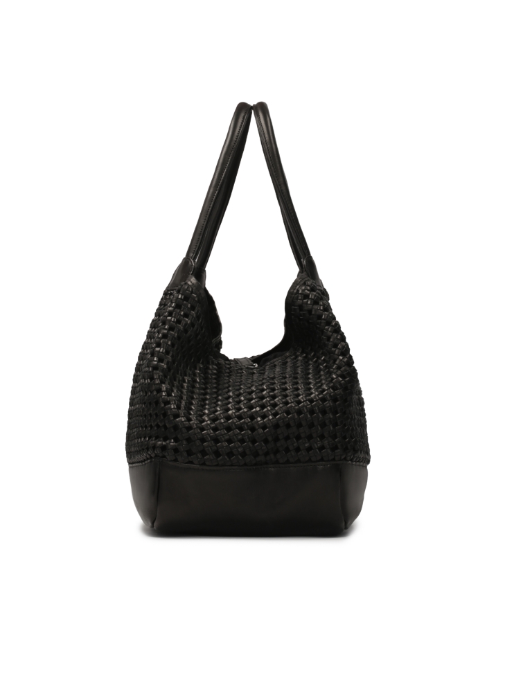 Grande borsa a mano con un intreccio di grande effetto  KS TISSER