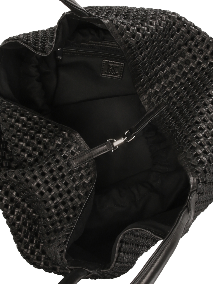 Grande borsa a mano con un intreccio di grande effetto  KS TISSER