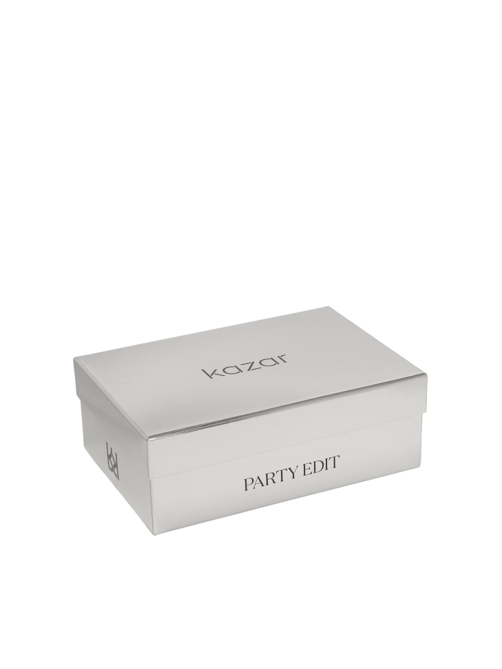 Décolleté peep toe in pizzo KANA