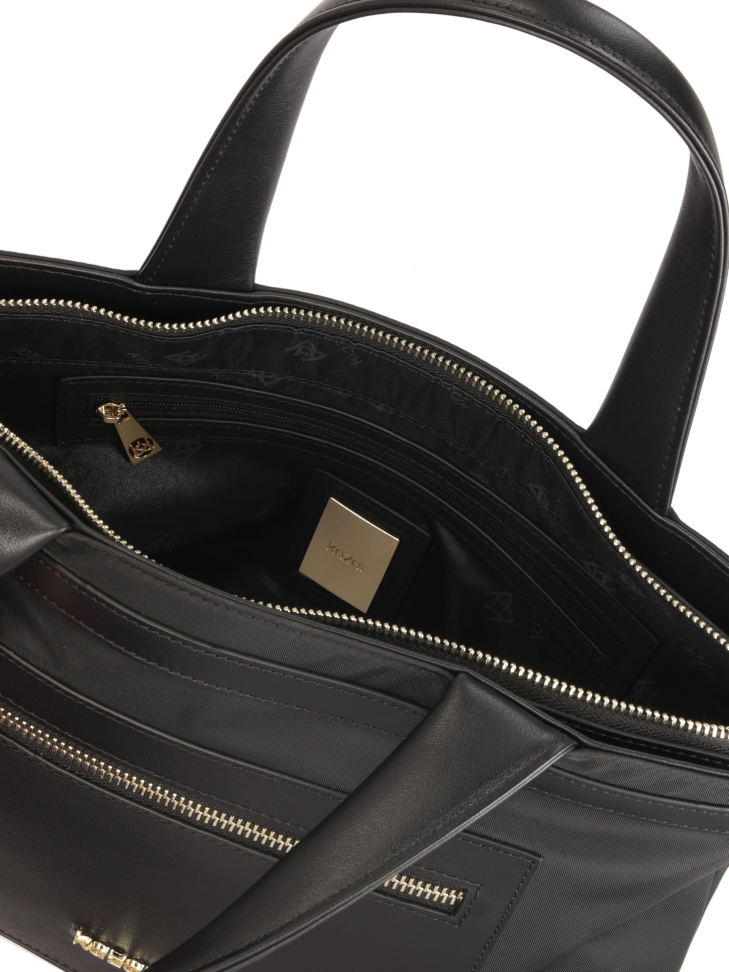 Borsa e tracolla in tessuto JANELLE