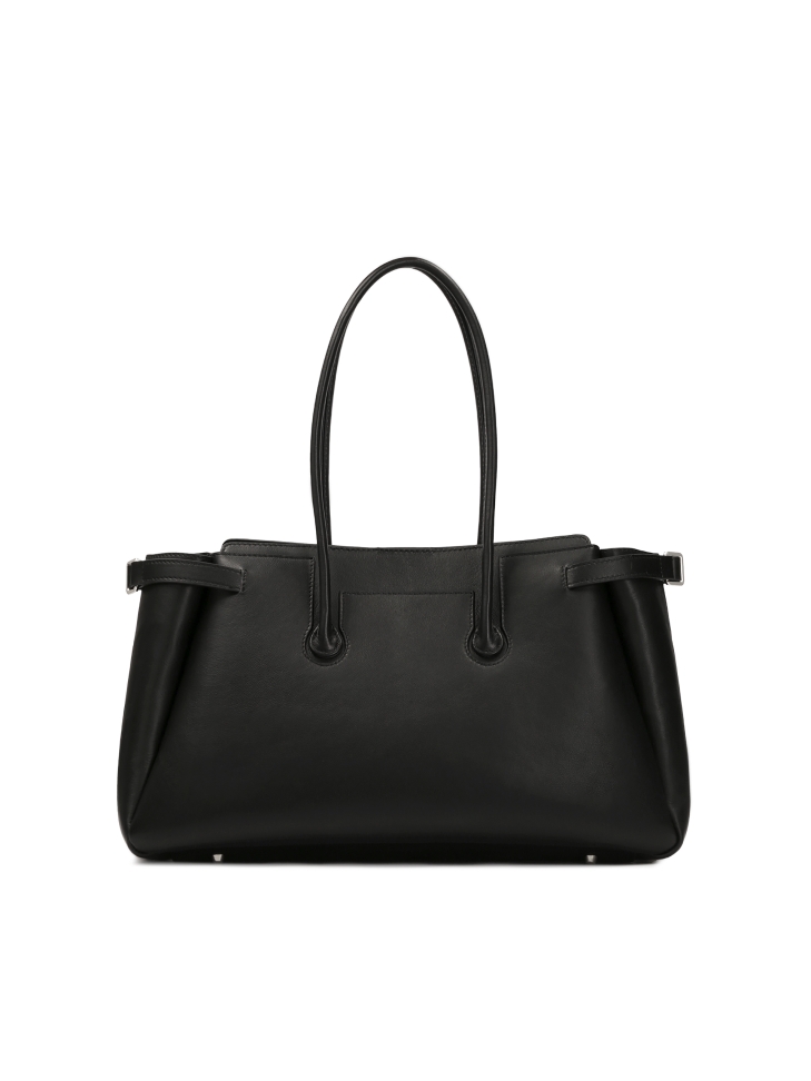 Borsa a tracolla nera con manici lunghi  KS MALESE